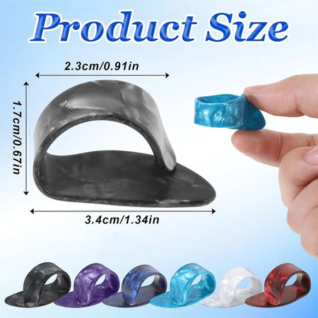 Miwayer 4Pcs Guitar Picks &ndash; Warm Tone and Enhanced Control