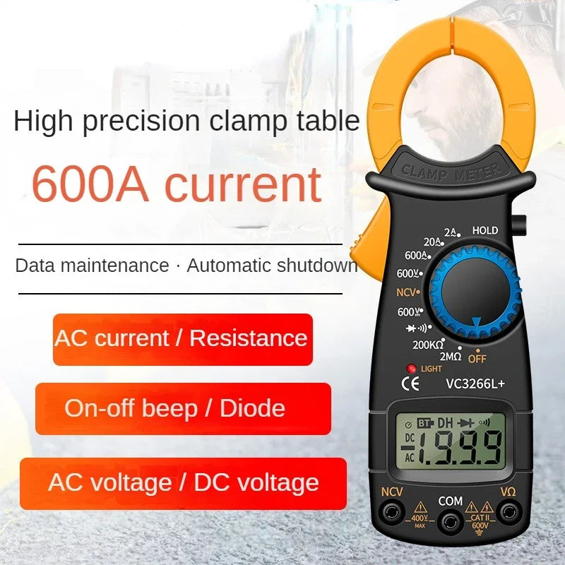 VC3266L+ Digital Clamp Ammeter &ndash; High Precision Clamp Meter