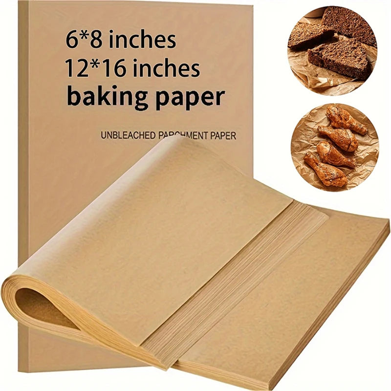 Baking Paper 50 Pieces &ndash; Exceptional Non-Stick Performance