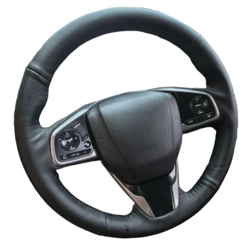 Housse de volant en cuir pour Honda Civic CR-V Clarity 2016-2021