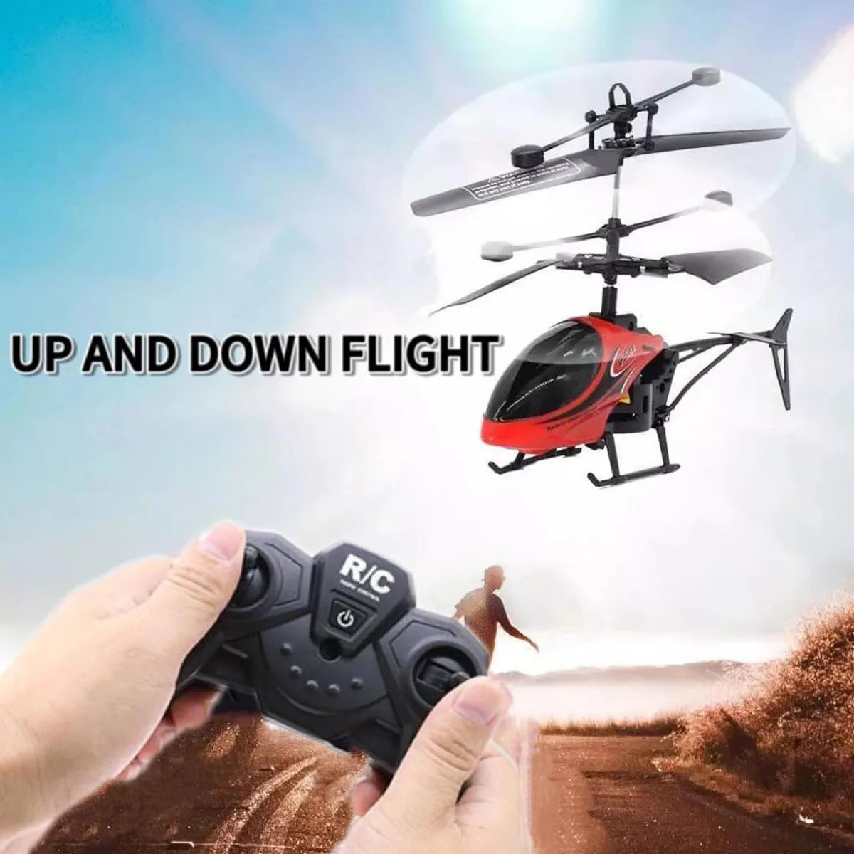 Remote Control Helicopter &ndash; 2-Channel Fun for Indoor and Outdoor Play