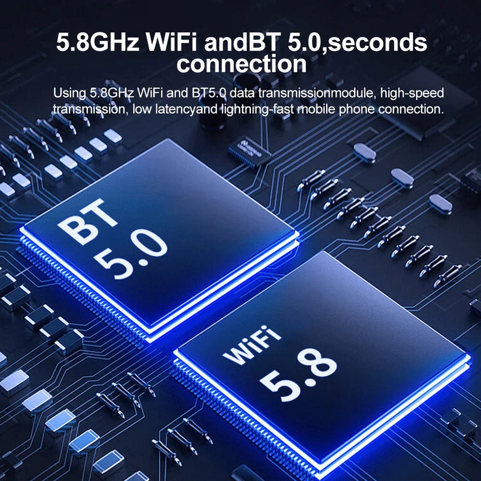 Wireless CarPlay and Android Auto Adapter With Bluetooth WiFi For USB Type C