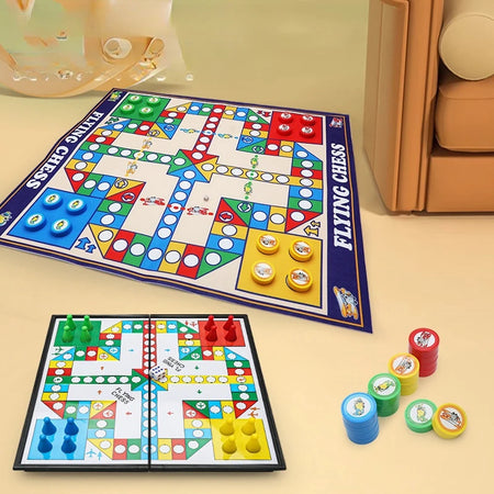 Magnetic 9-In-1 Board Game Table &ndash; Family Fun For All