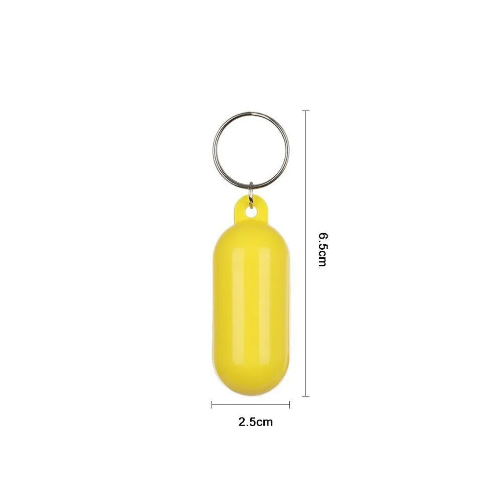 2Pcs Boat Kayak Floating Keyring Buoyant Key Ring Float Keychain Boat Accessory For Boating Fishing Kayaking Rafting Surfing