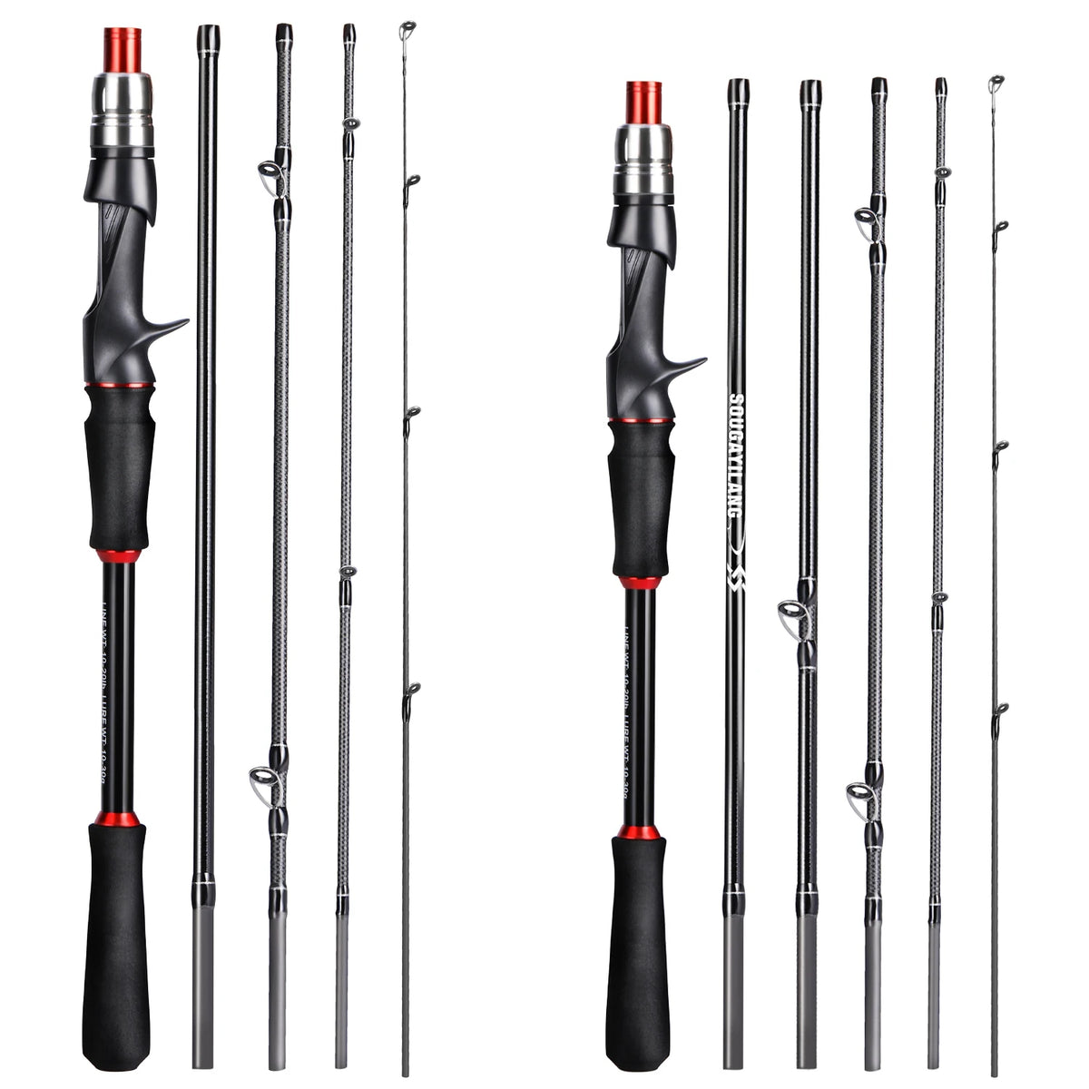 Sougayilang Carbon Fiber Fishing Rod - Lightweight &amp; Durable Lure Rod
