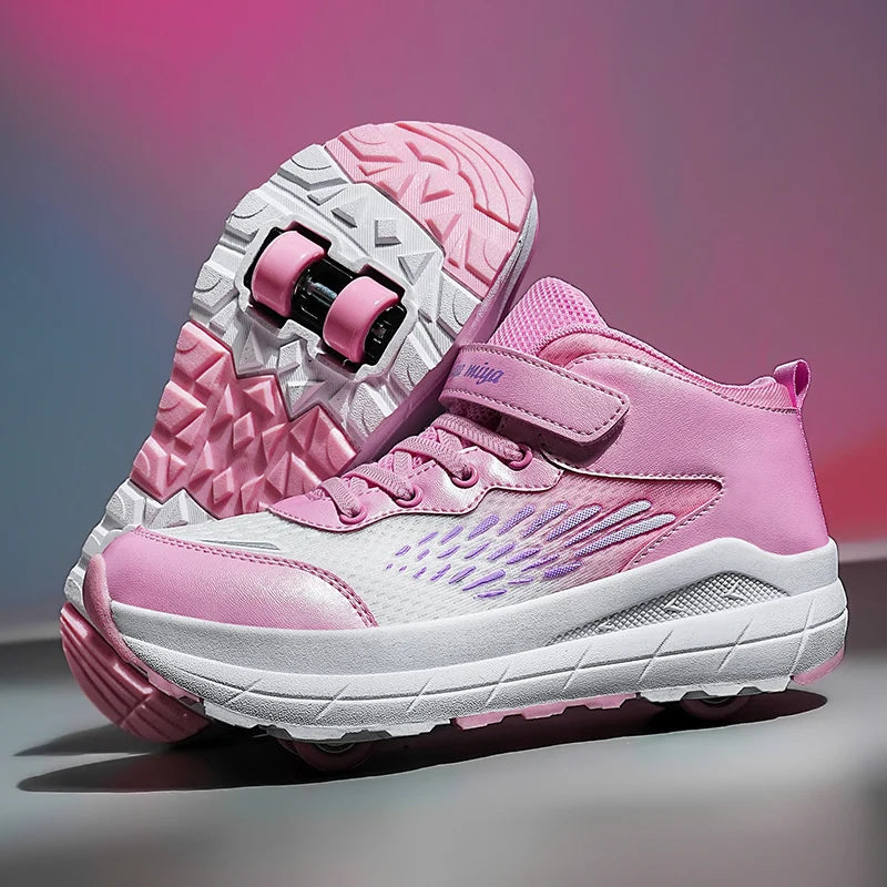 HKFIC Children&rsquo;s Roller Skating Shoes &ndash; Breathable and Detachable