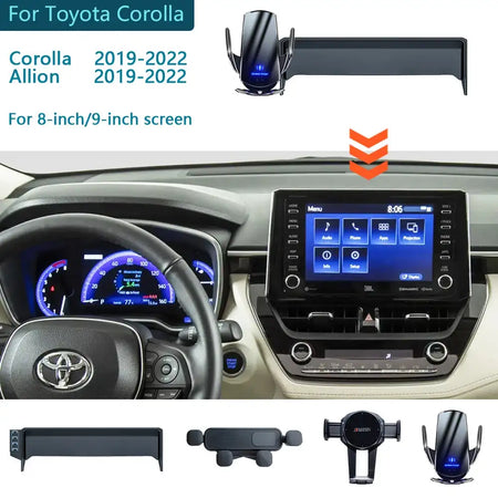 Toyota Corolla Allion Phone Holder For 8 Or 9 Inch Screen