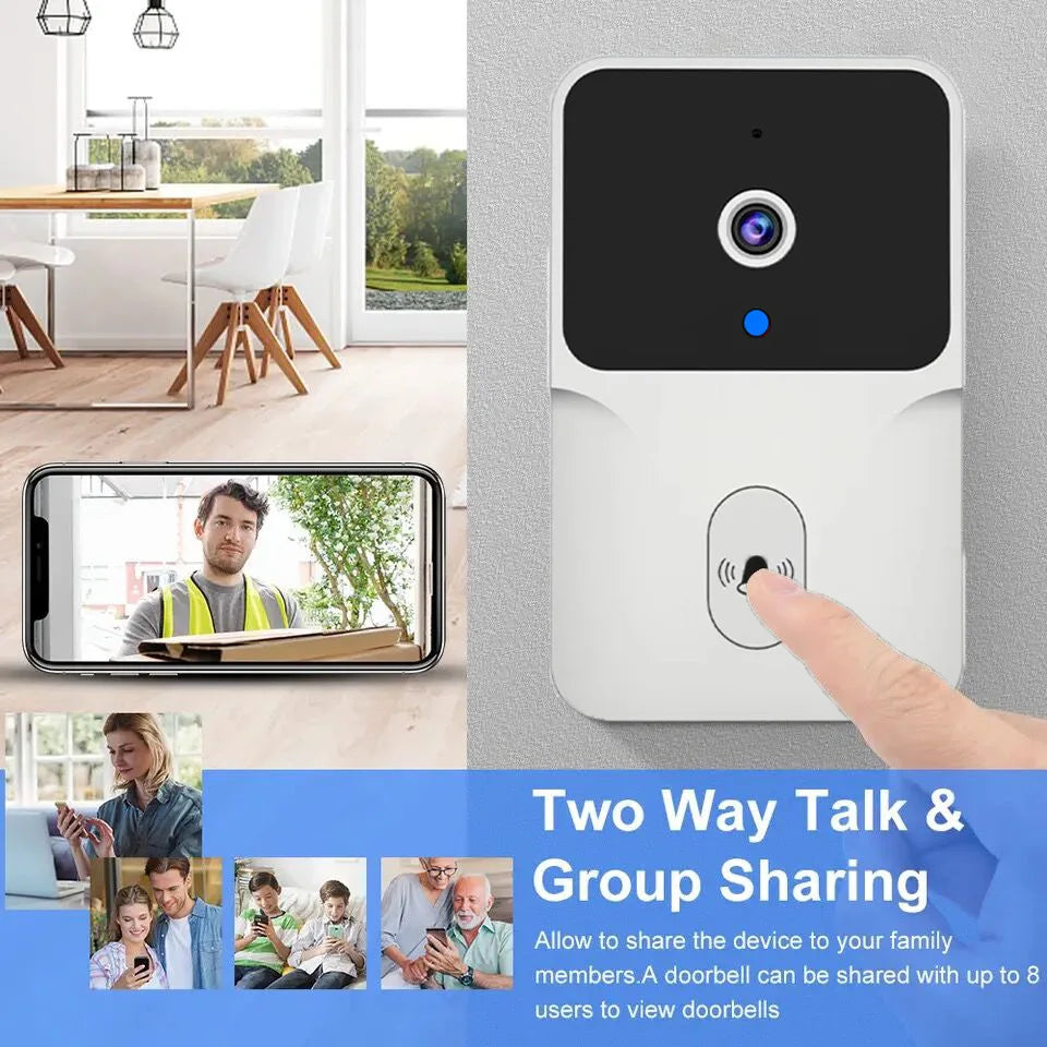 Tuya WiFi Video Doorbell &ndash; Motion Detection HD Camera