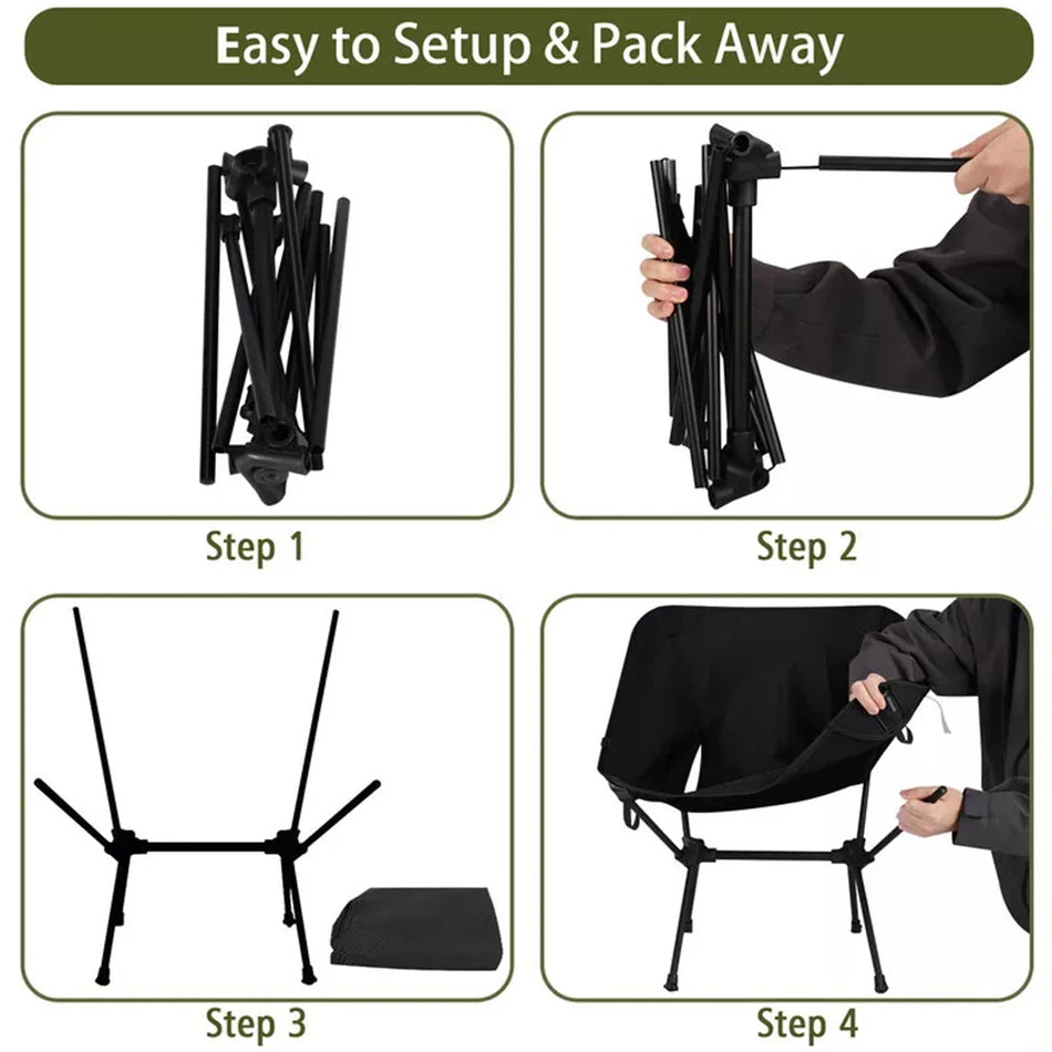Kids Mini Folding Camping Chair, Portable Lightweight for Outdoor Beach Travel