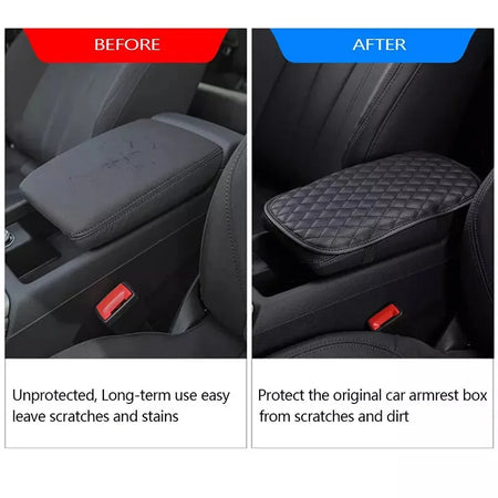 Central Armrest B &ndash; PU Leather Comfort Cushion Universal