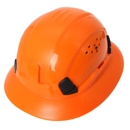 Full Brim Safety Helmet With Goggles &ndash; All Day Comfort