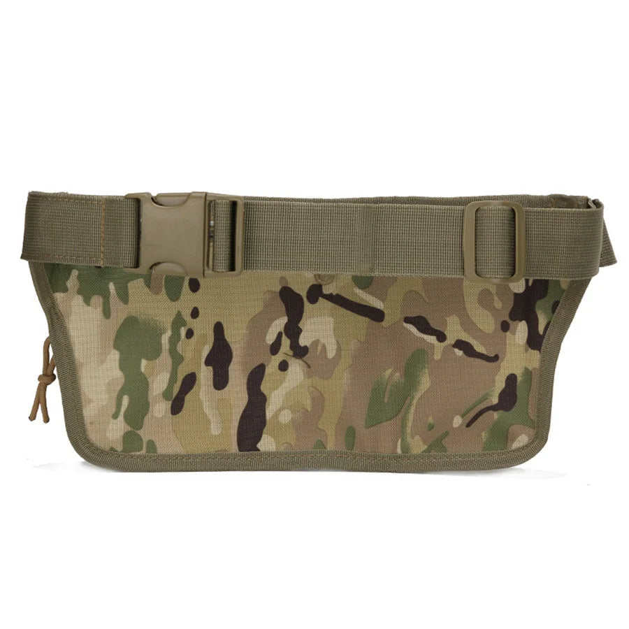 Triple Small Waist Bag Camouflage - Durable Waterproof