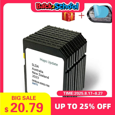 Sat Nav Map Update 2023 Australia NZ Suzuki &ndash; 8GB SD Card for SUZUKI ANZ 2023 / CHINA
