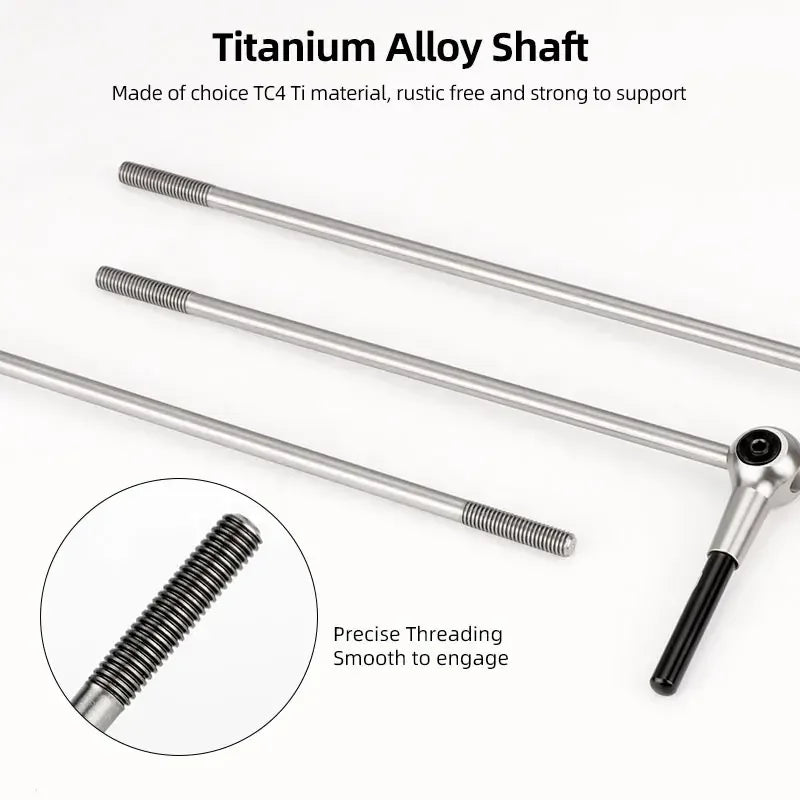 Quick Release Bicycle Skewer &ndash; Ultra Lightweight Titanium Alloy Design