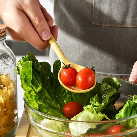 4Pcs Silicone Spoon Set &ndash; Portable Non-Slip Design