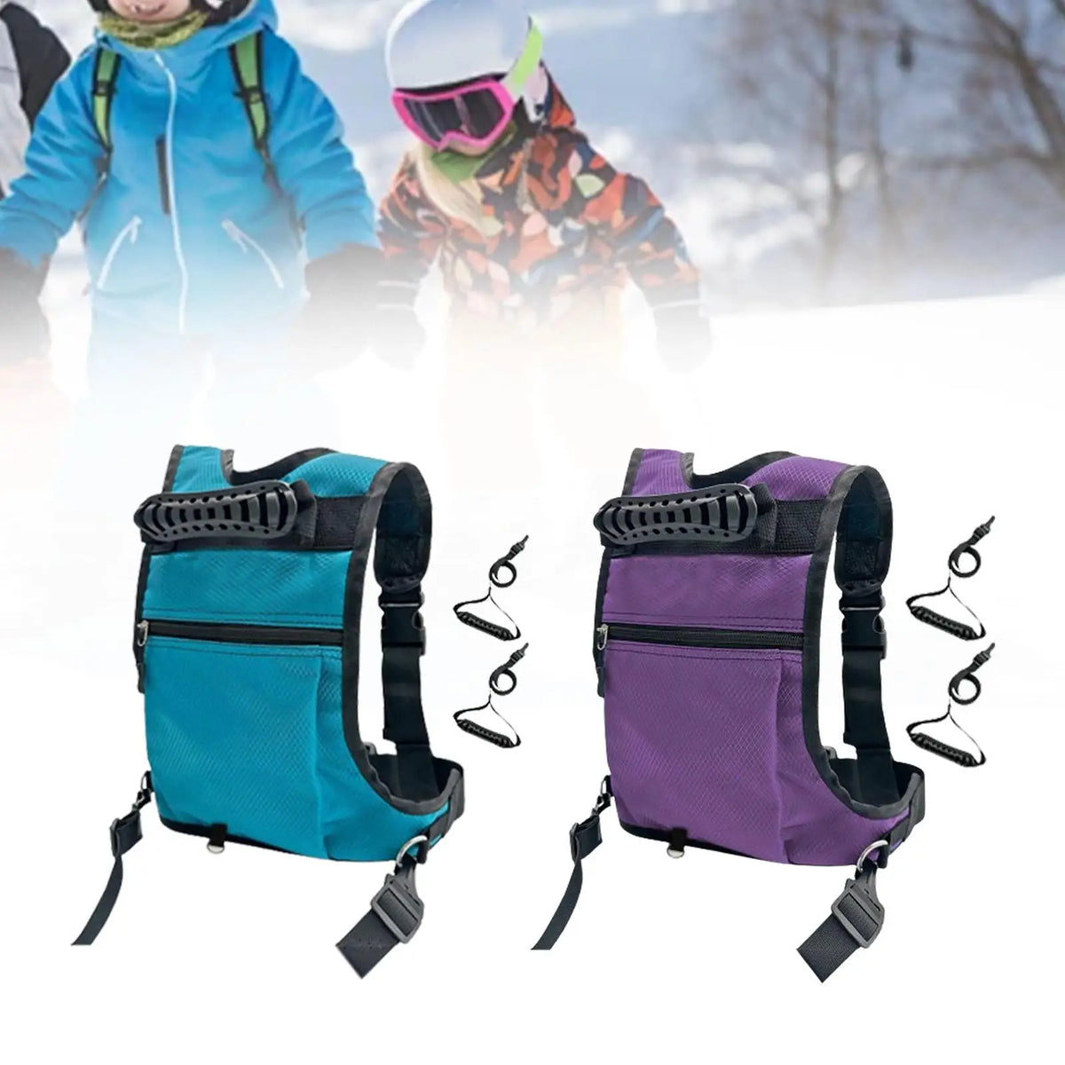 Ski and Snowboard Harness for Kids &ndash; Premium Training Belt