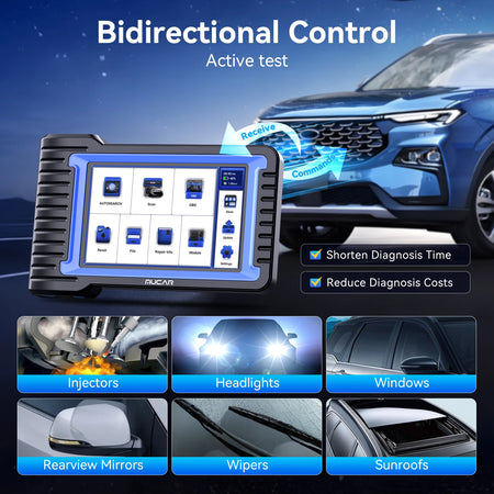 MUCAR VO7S VO7 &ndash; Bidirectional ECU Coding and CANFD OBD2