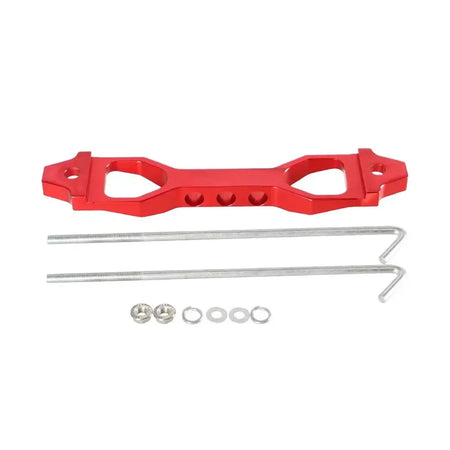 14CM/19CM Battery Hold Down Set, Car Racing Battery Tie Down Bracket Holder Lock Mount with J Bolts by InterCyprus Trading Ltd