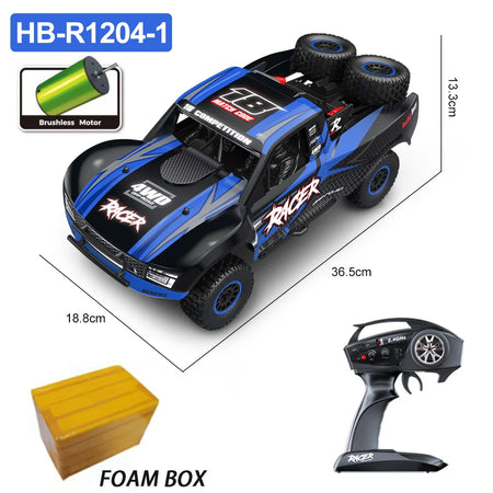 HB RC Car R1201 &ndash; Brushless 4WD High Speed 1/12 Scale R1204-1 Foam Box