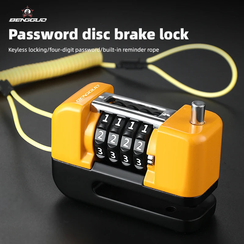 Ποδηλατικό Αντικλεπτικό Δισκόφρενο, Δισκόφρενο από Ατσάλι για Ασφάλεια Ποδηλασίας σε Εξωτερικούς Χώρους