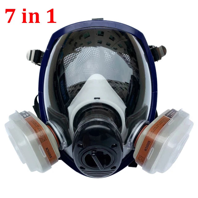 Full Face Gas Mask &ndash; Superior Protection Against Contamination 7 in 1