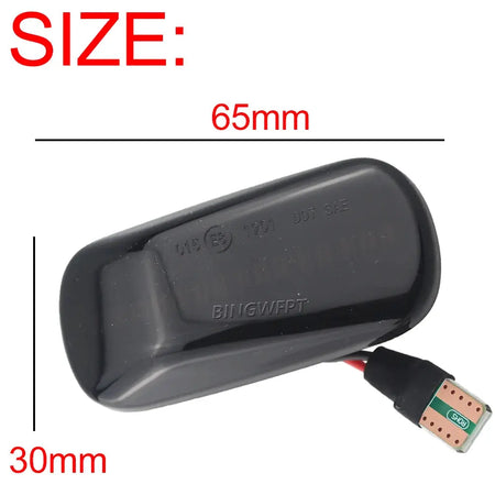 2pcs For Honda Stream S2000 CR-V HR-V Civic City Fit Jazz Accord Repeater Signal Light Dynamic Side Marker Turn Signal Light by InterCyprus Trading Ltd