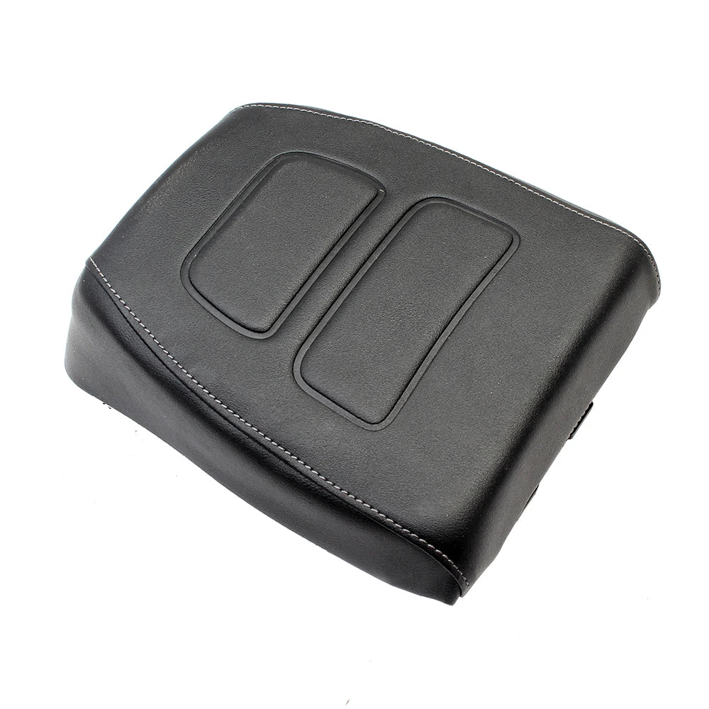 Motorcycle Black Rear Passenger Pillion Seat &ndash; Comfortable PU Leather Cushion for Harley Sportster S 1250