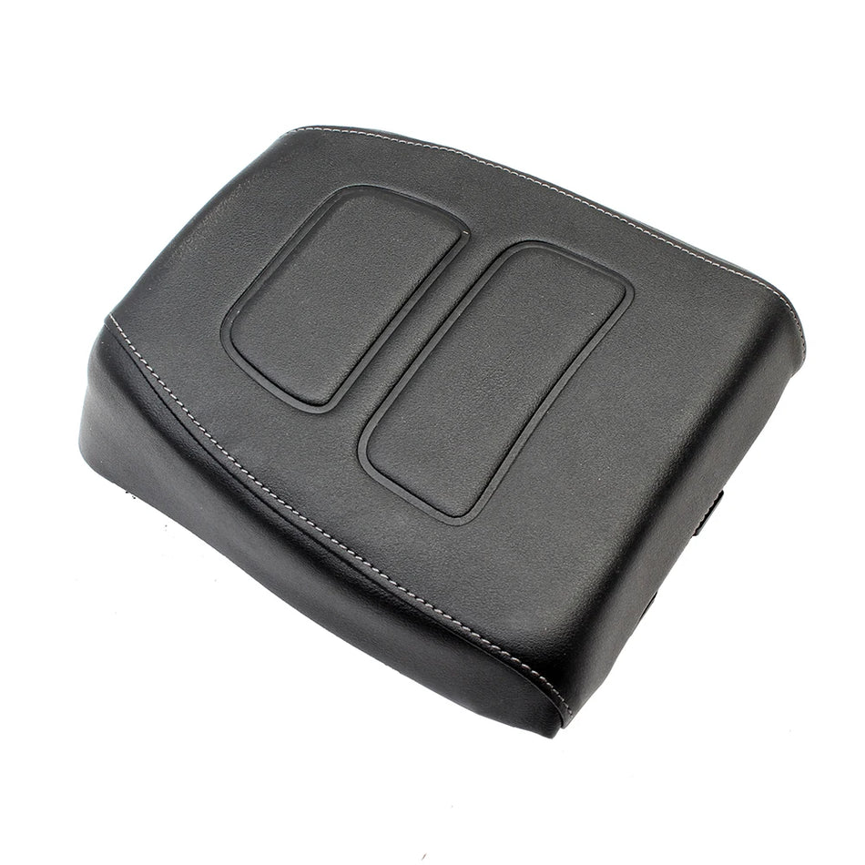 Motorcycle Black Rear Passenger Pillion Seat &ndash; Comfortable PU Leather Cushion for Harley Sportster S 1250