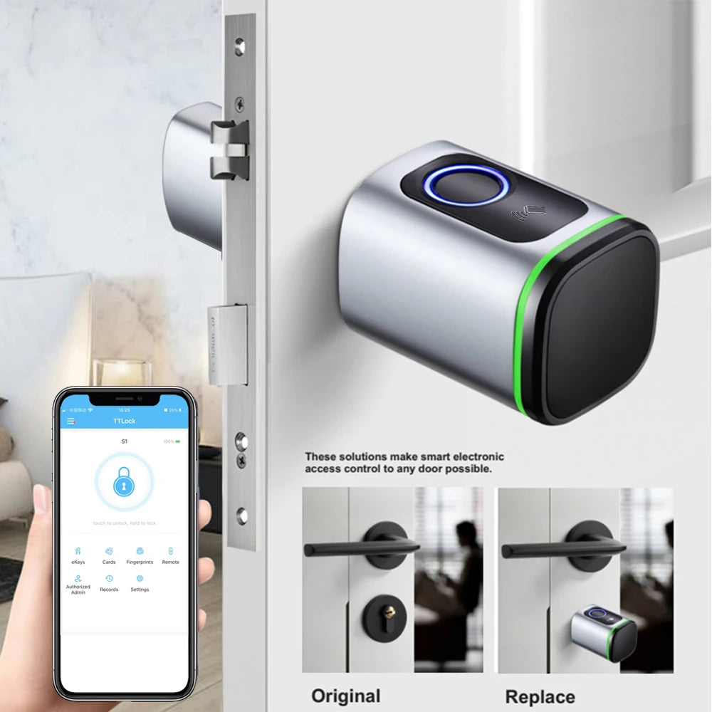 Tuya BLE Smart Electronic Door Lock &ndash; Biometric Unlock
