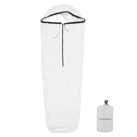 Emergency Sleeping Bag &ndash; Lightweight Waterproof Thermal WHITE