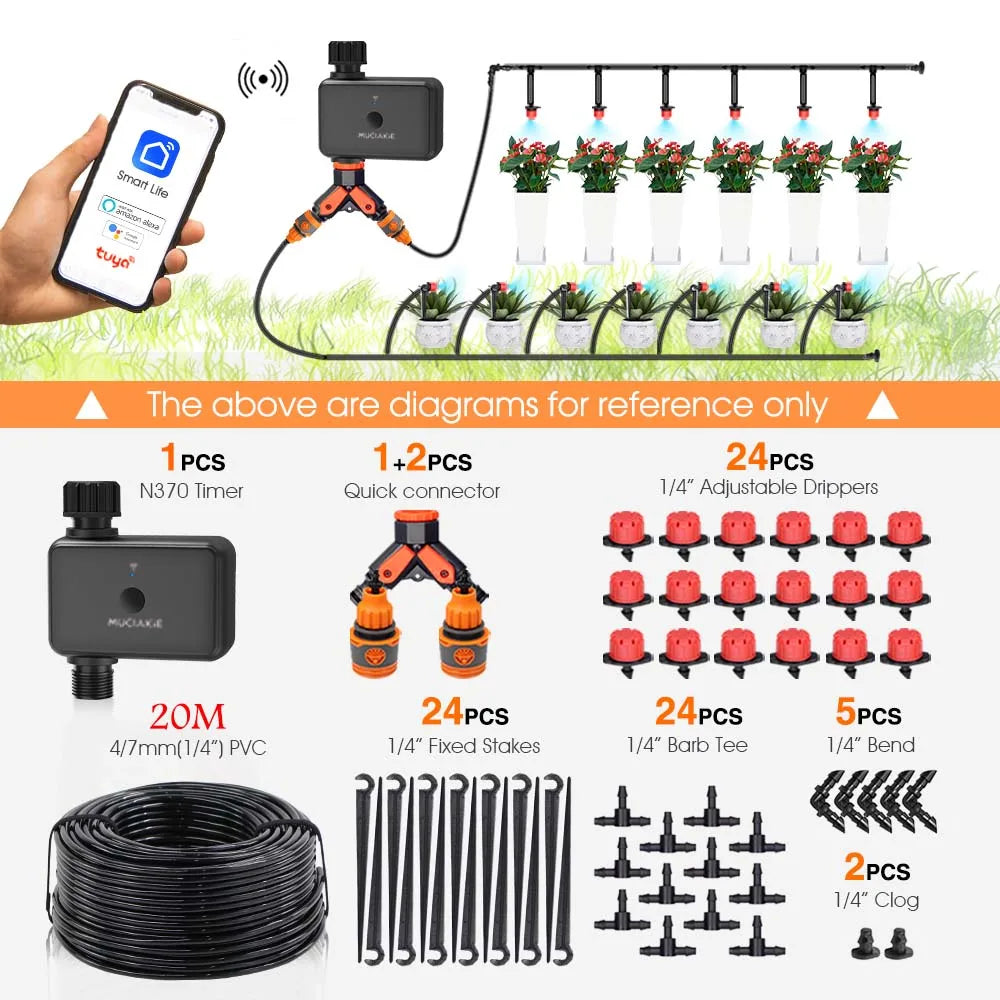 N370 Dual-Band WiFi Timer &ndash; Smart App and Voice Control B-20m kit