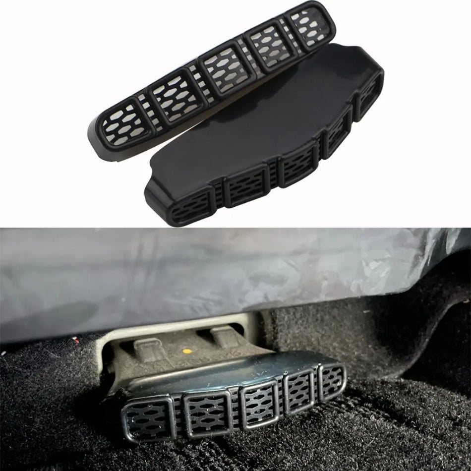 Vent Duct Cover for Jeep Renegade ABS 2 Pack Durable Under-Seat Air Conditioning Duct Grilles Premium Fit
