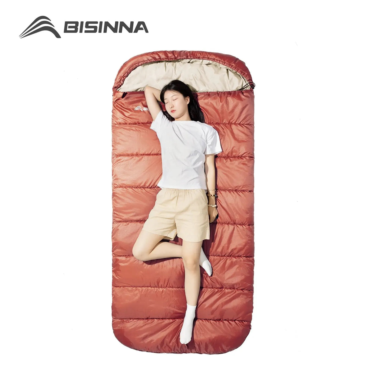 BISINNA Large Camping Sleeping Bag &ndash; Ultimate Comfort for Outdoor Adventures