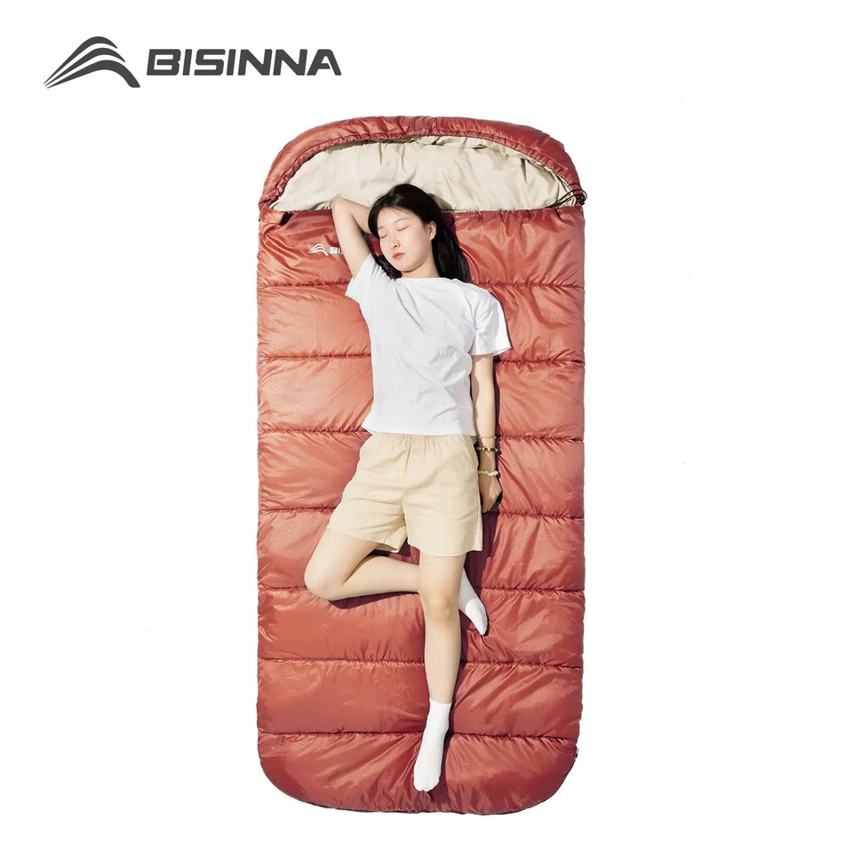 BISINNA Large Camping Sleeping Bag &ndash; Ultimate Comfort for Outdoor Adventures