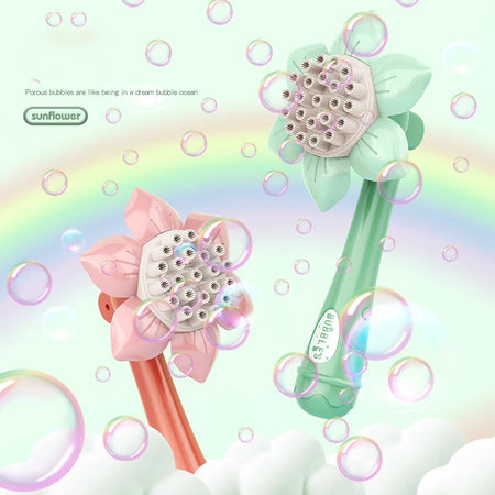 Sunflower Bubble Wand - 23 Hole Bubble Maker For Kids