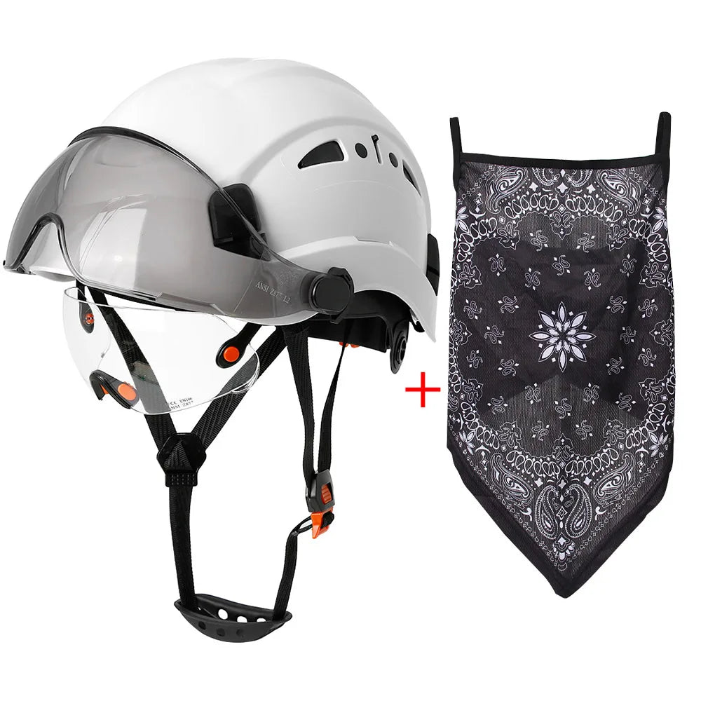 SF06 Safety Helmet &ndash; CE Certified ABS Construction Gear White B