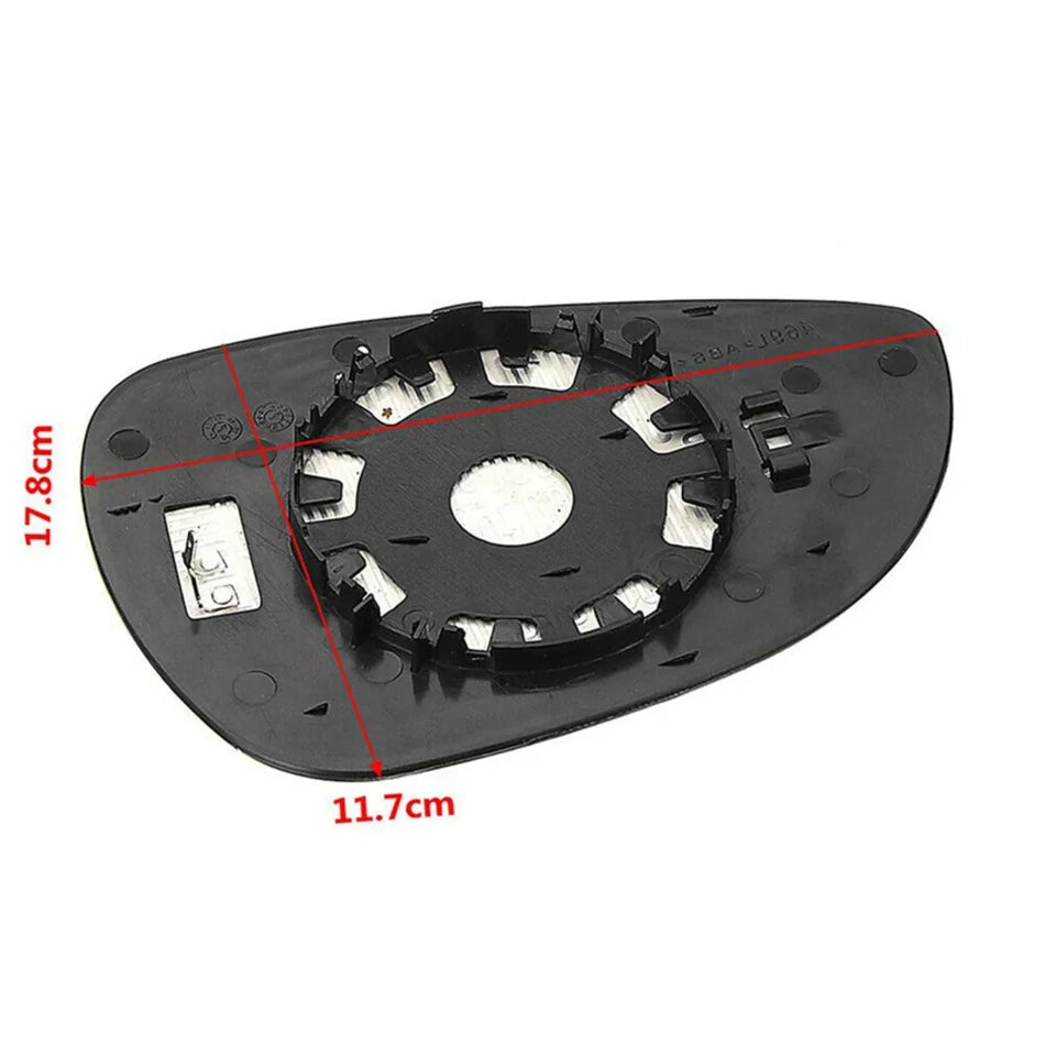 Rear View Mirror Glass Heated for Ford Fiesta MK7 European