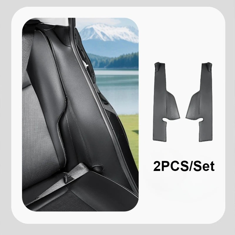 Rear Seat Side Cover Guards Anti Scratch Trim For Toyota RAV4 2020 2025
