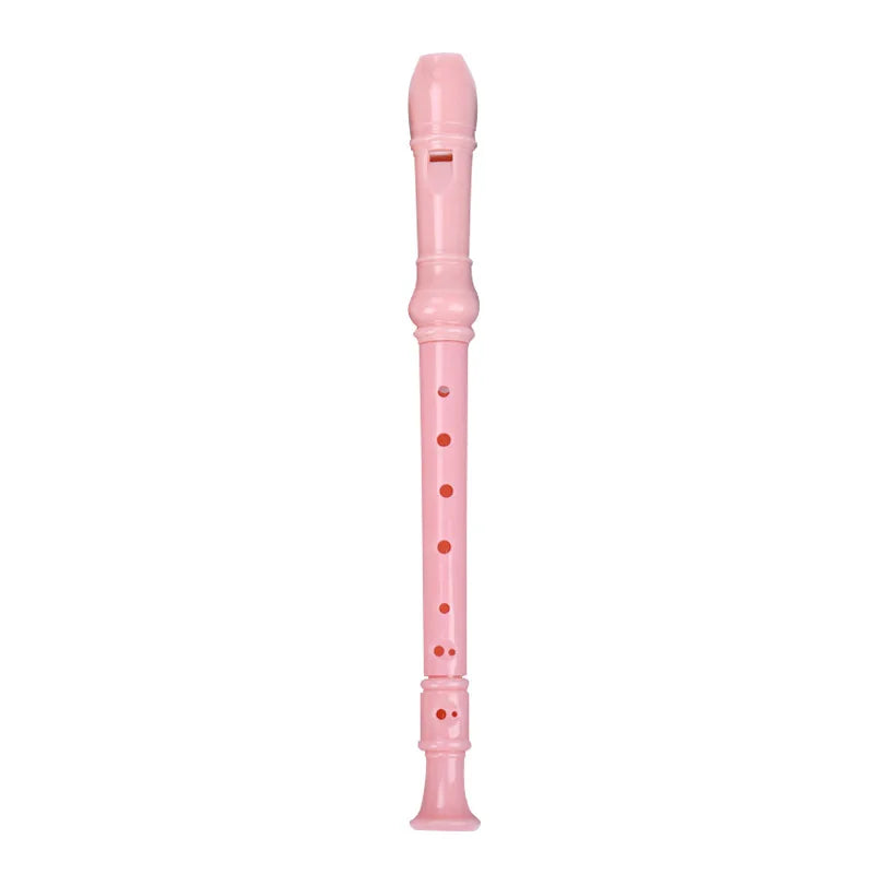 8 Holes ABS Soprano Recorder &ndash; Colorful Learning Tool Pink