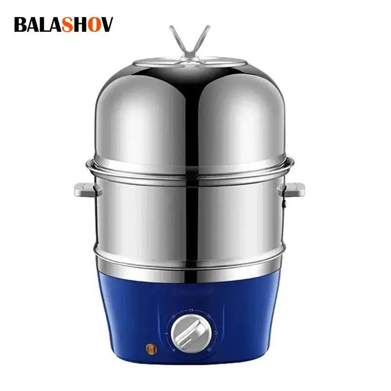 Electric Egg Boiler Double Layer Breakfast Maker Pro