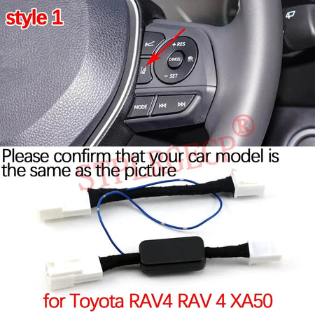Car Lane Keeping Assist Automatic Shut Off Device for Toyota RAV4 RAV 4 XA50 2019-2025 LTA LDA Function Default Off Cable by InterCyprus Trading Ltd