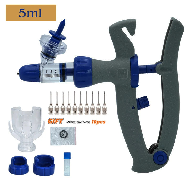 Automatic Continuous Injection &ndash; Adjustable Dose For Animals type1 5ml