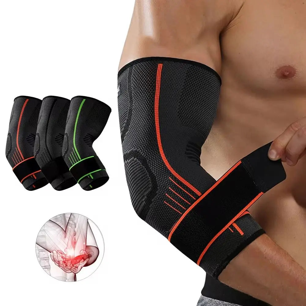 Elbow Compression Sleeve Support Brace for Arthritis and Sports