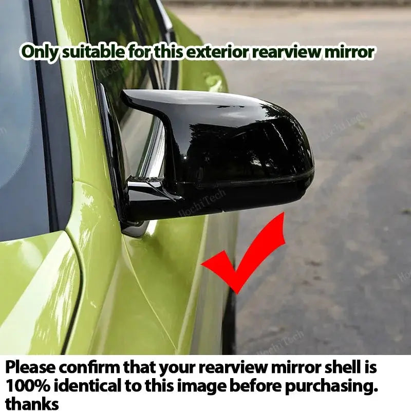 1 pair Real Carbon Fiber Rearview Side Mirror cover Caps for BMW X3M F97 X4M F98 2019-2024 X5M F95 X6M F96 2020-2024 Replacement by InterCyprus Trading Ltd