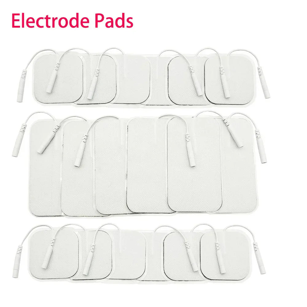 TENS EMS Electrode Pads &ndash; Self Adhesive Muscle Stimulator Deluxe