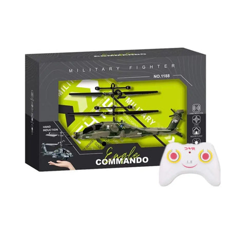 Hobbies Rechargeable Mini Drone &ndash; Easy Remote Control Flying Fun camouflage green