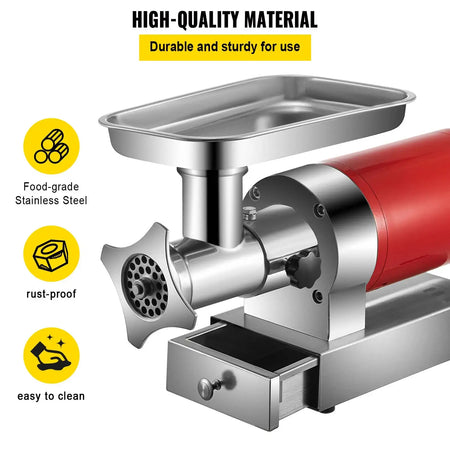 Electric Meat Grinder 1100W Heavy Duty Mincer