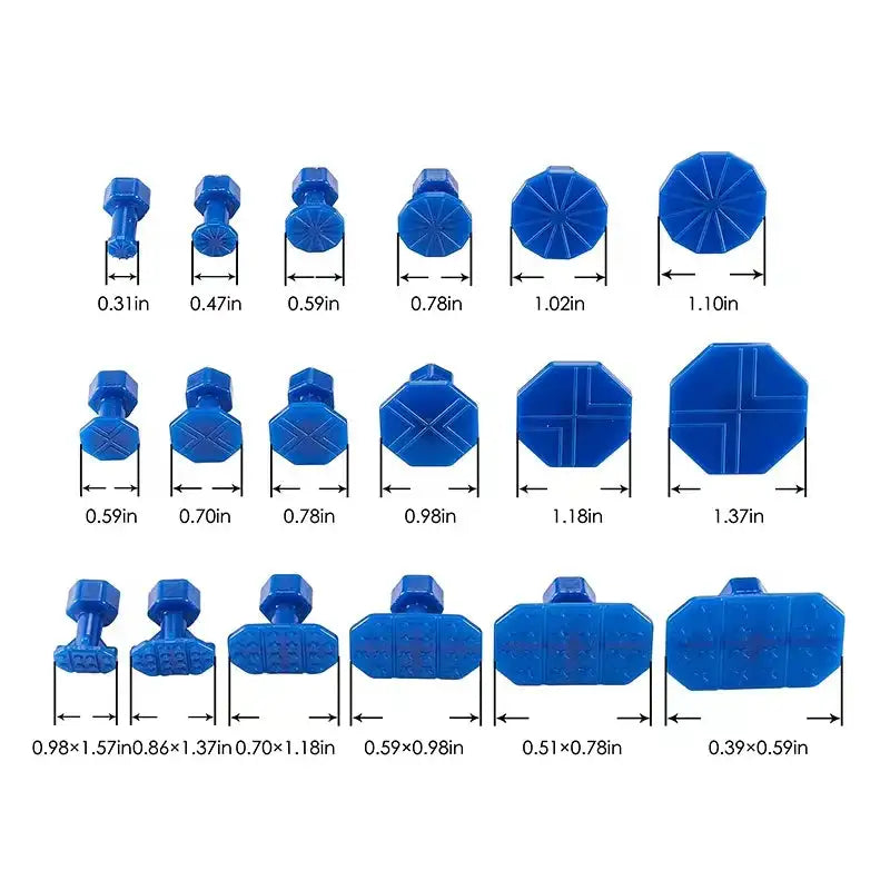 Car Dent Repair Puller Kit With 18 Piece Glue Tabs Pro