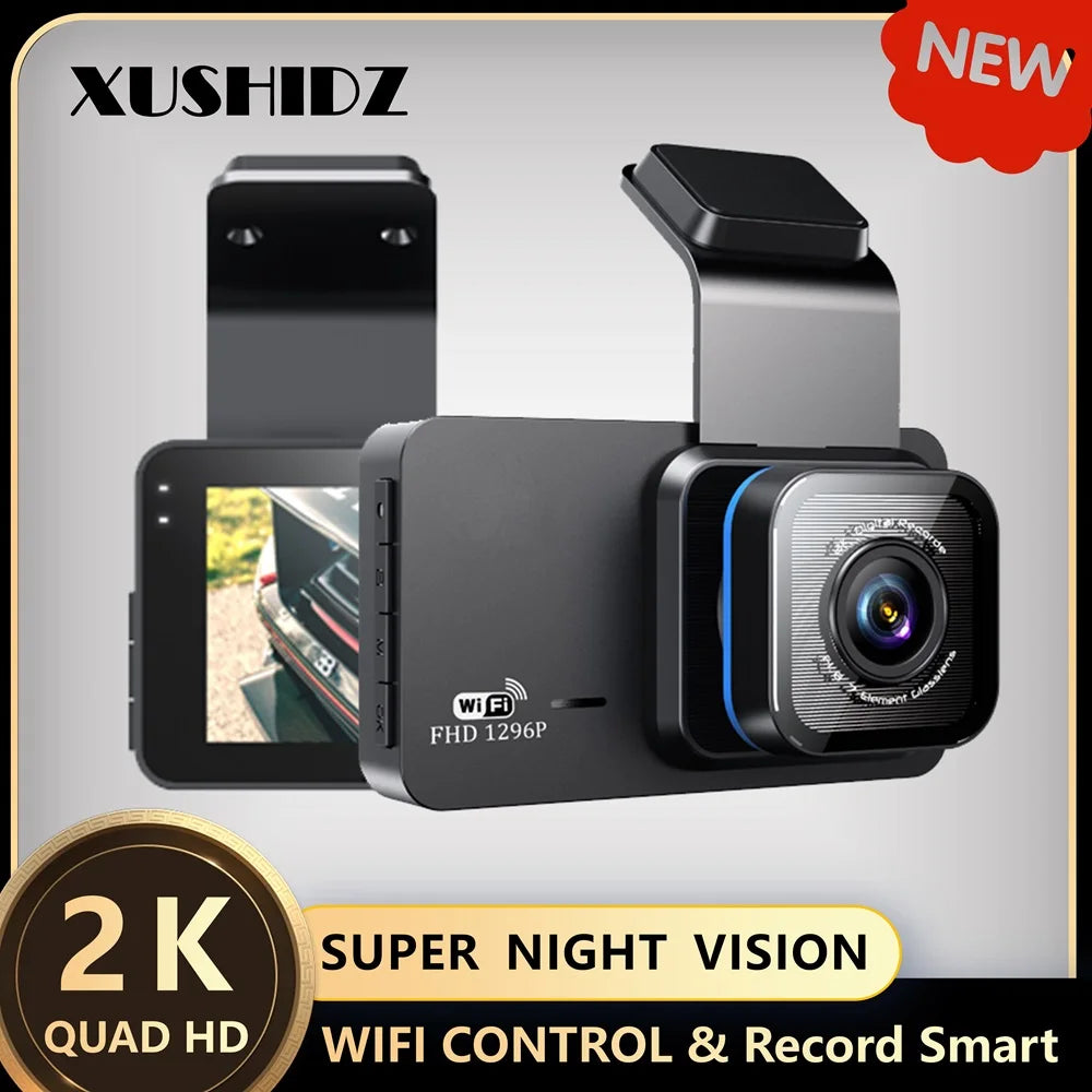 XUSHIDZ X02 2K WIFI Dash Cam 16g