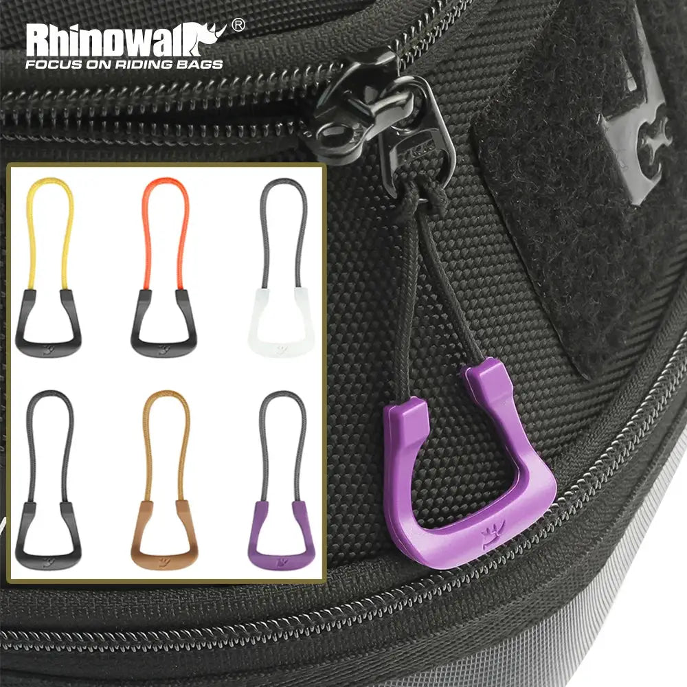 Rhinowalk Refit Ring Puller Suitable for Motorcycle Bag & Bicycle Bag Zipper 2PCS/4PCS/10PCS/20PCS Sale Four Color by InterCyprus Trading Ltd